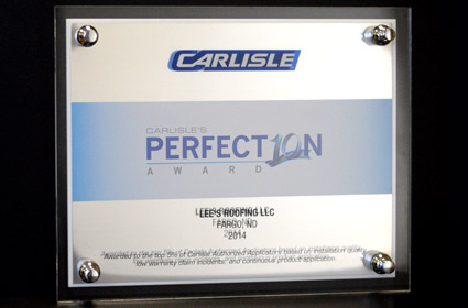 Carlisle - Perfection Award